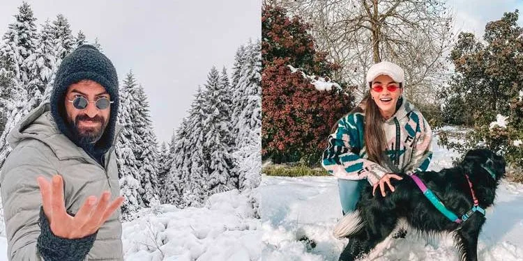 Momenti felici di Ismail Demirci – Hande Soral coppia come i bambini