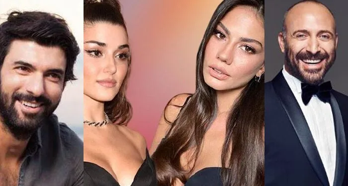 Halit Ergenç, Engin Akyürek, Demet Özdemir e Hande Erçel! Inoltre, le persone più famose si sono incontrate per lo stesso progetto!