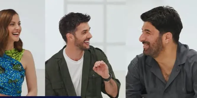 Interessante reazione di Engin Akyürek al talento di Leyla Tanlar e Aras Aydın, che sono gli attori della serie Escape!