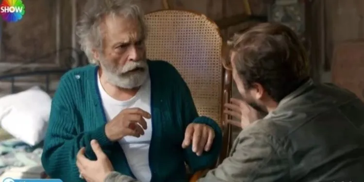 Haluk Bilginer e Tolga Sarıtaş hanno tenuto una lezione di recitazione nella serie TV Baba!